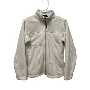 Patagonia Women's Synchilla Corded Full Zip Fleece lined Jacket Cream size small